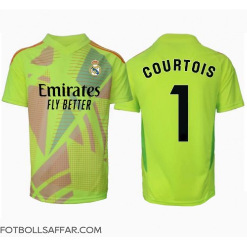 Real Madrid Thibaut Courtois #1 Målvakt Tredjeställ 2024-25 Kortärmad